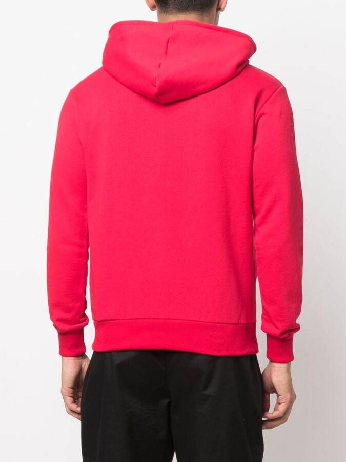 Hide&Jack Hoodie met logo Rood