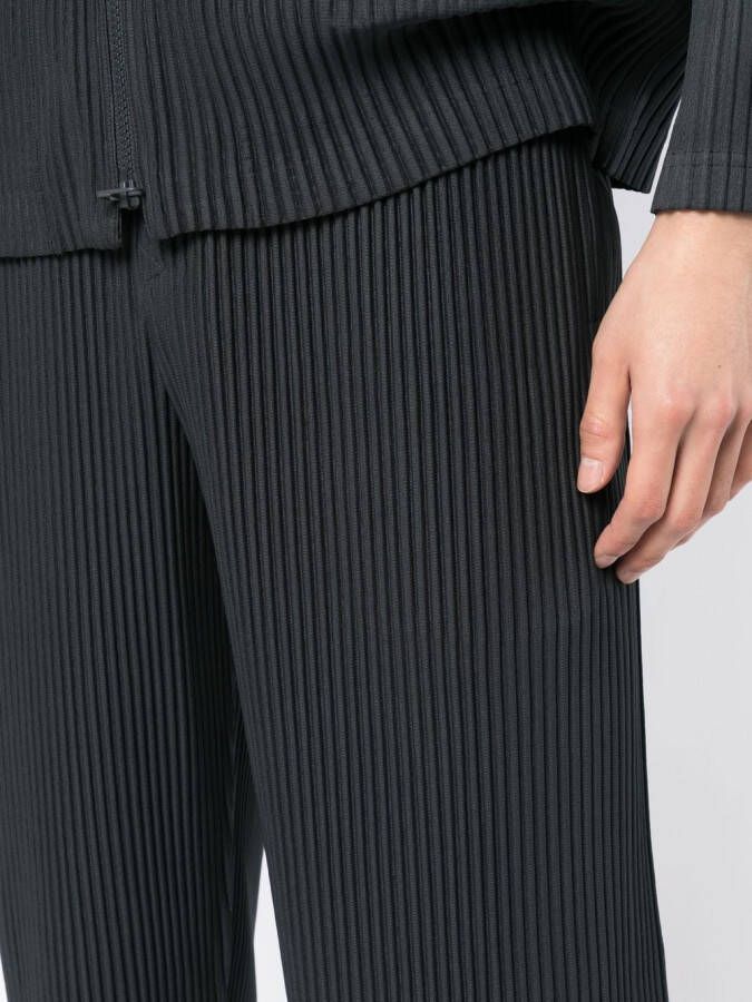 Homme Plissé Issey Miyake Geplooide shorts Zwart
