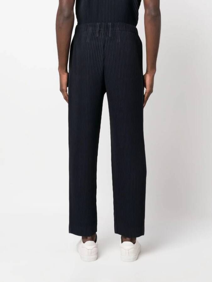 Homme Plissé Issey Miyake Straight plooibroek Blauw