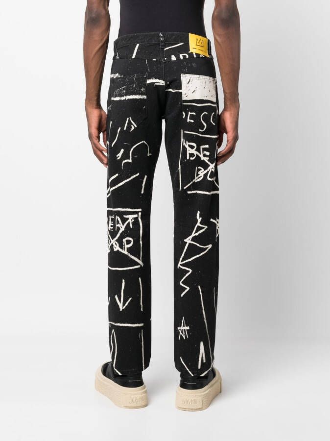 Honey Fucking Dijon Straight broek Zwart