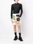 Honey Fucking Dijon Shorts met print Wit - Thumbnail 2