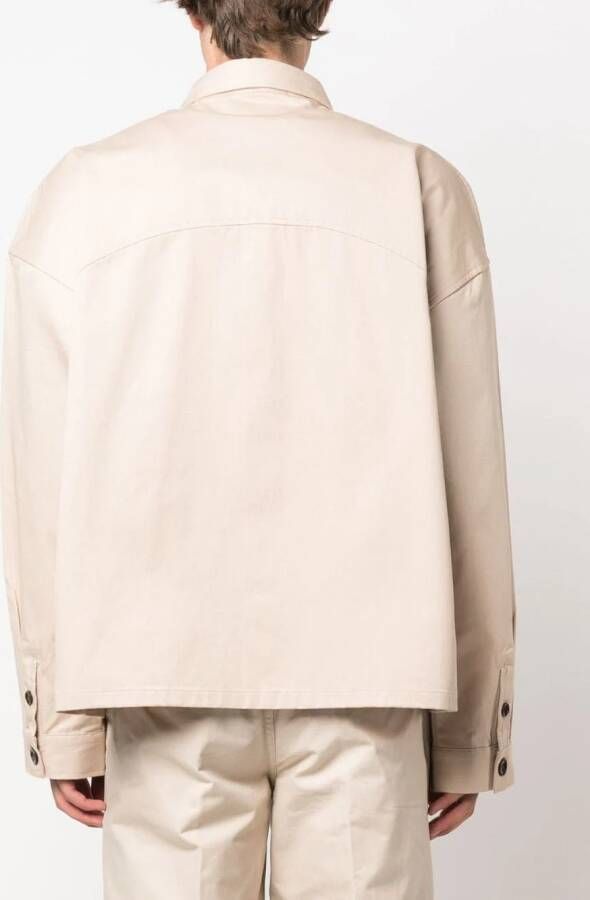 Honor The Gift Overhemd met lange mouwen Beige