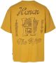 Honor The Gift T-shirt met zakdetail Geel - Thumbnail 2