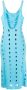 House of Sunny Gebreide midi-jurk Blauw - Thumbnail 2