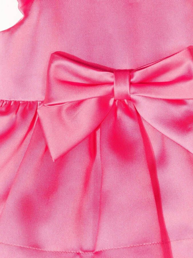 Hucklebones London Gewelfde jurk en broekje Roze