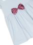 Hucklebones London Maxi-jurk met ruchekraag Blauw - Thumbnail 3