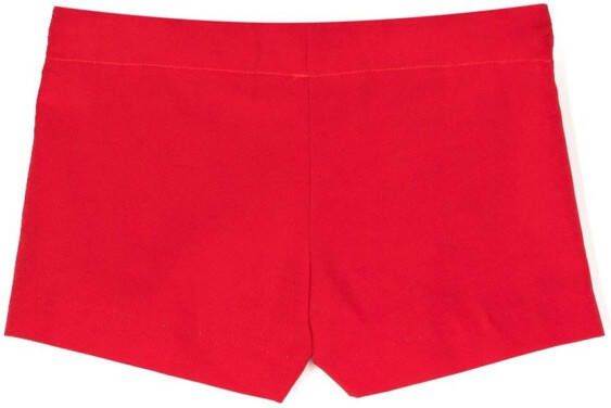 Hucklebones London Shorts met geplooid detail Rood