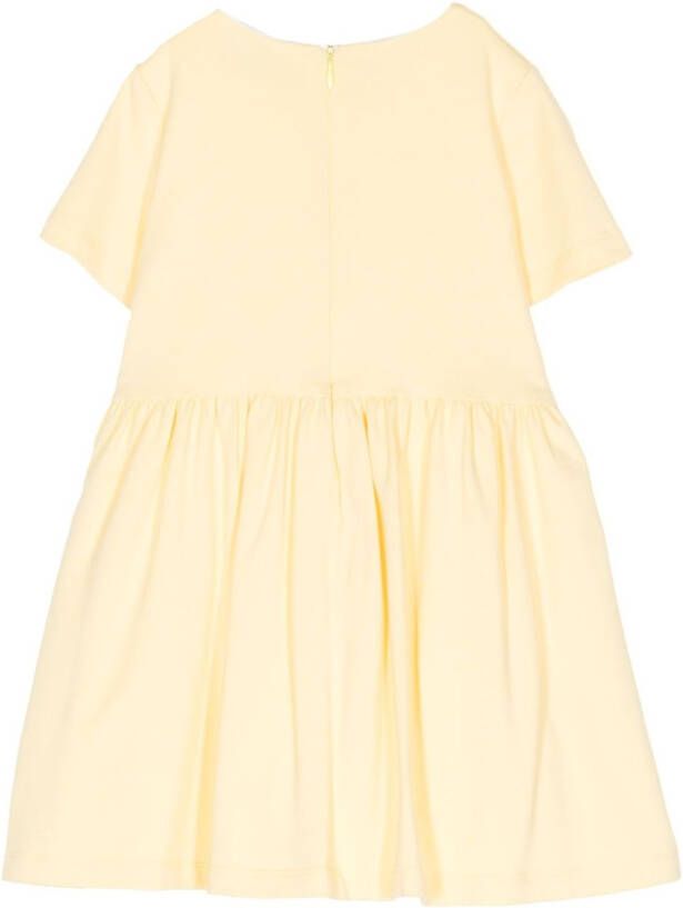 Hucklebones London Mini-jurk met strikdetail Geel