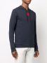 HUGO Hoodie met logopatch Blauw - Thumbnail 3