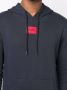 HUGO Hoodie met logopatch Blauw - Thumbnail 5
