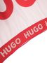 HUGO KIDS Cropped T-shirt Roze - Thumbnail 3