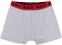 HUGO KIDS Twee boxershorts met logo Grijs - Thumbnail 2