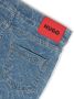 HUGO KIDS Jeans met paisley-print Blauw - Thumbnail 3