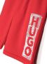 HUGO KIDS Shorts met logopatch Rood - Thumbnail 3