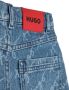 HUGO KIDS Spijkershorts met logoprint Blauw - Thumbnail 3