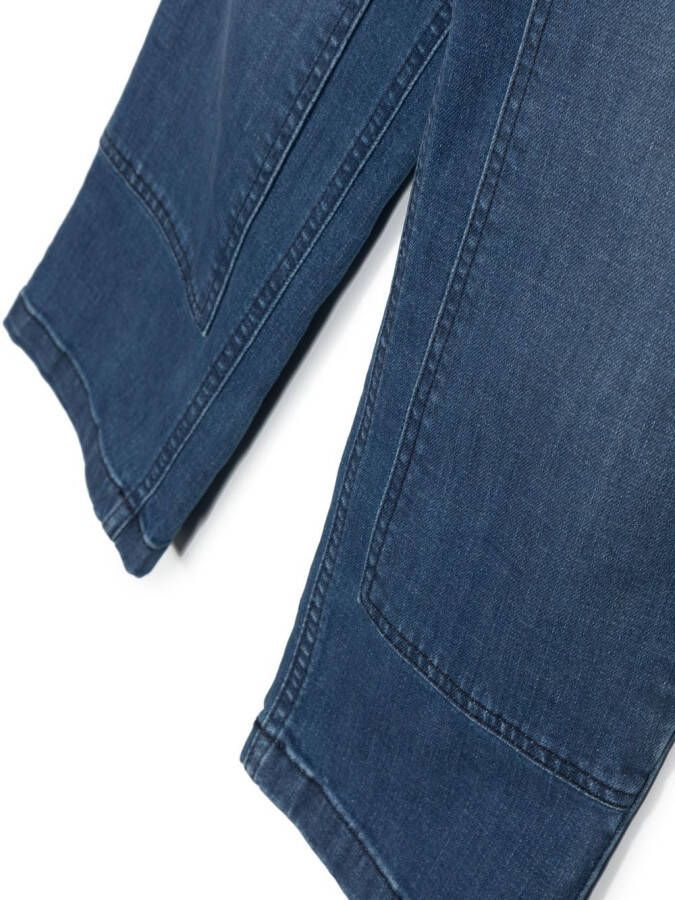 HUGO KIDS Straight jeans Blauw