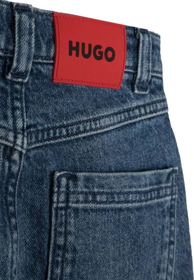 HUGO KIDS Straight jeans Blauw