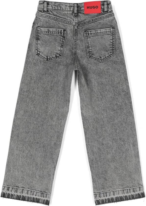 HUGO KIDS Straight jeans Grijs