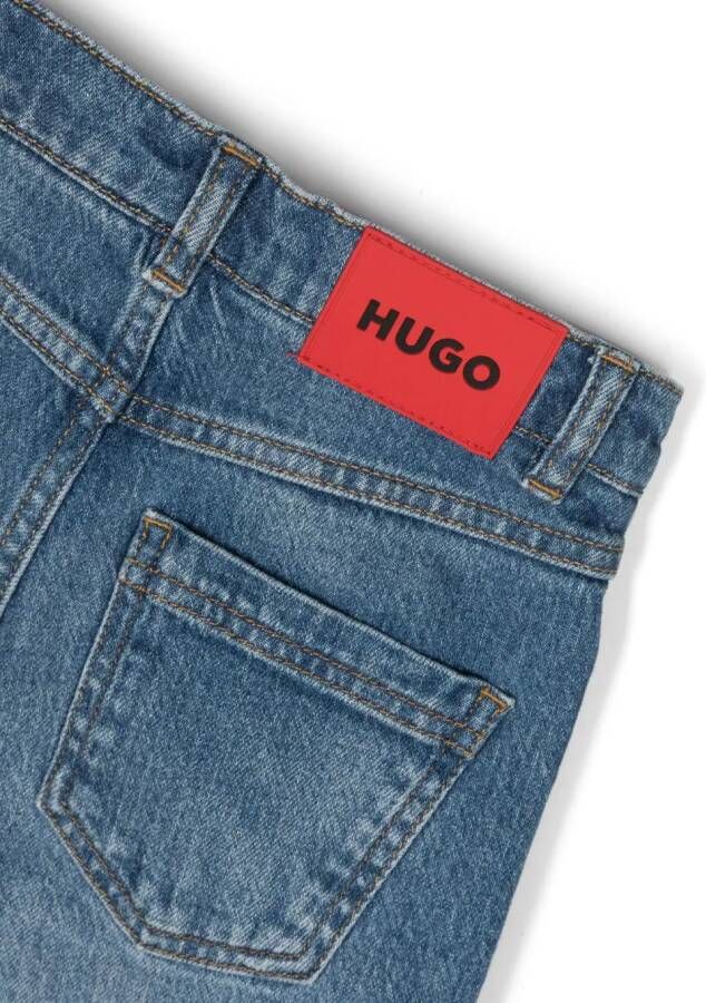HUGO KIDS Straight jeans Blauw