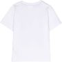 HUGO KIDS T-shirt met palmboomprint Wit - Thumbnail 2