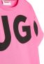 HUGO KIDS T-shirtjurk met logoprint Roze - Thumbnail 3