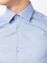 HUGO Katoenen overhemd Blauw - Thumbnail 5