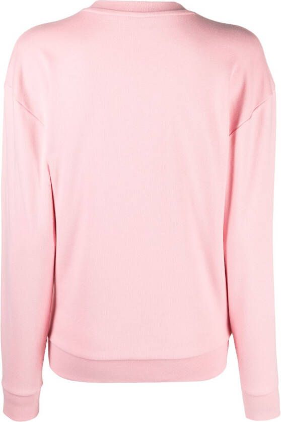 HUGO Sweater met logoprint Roze