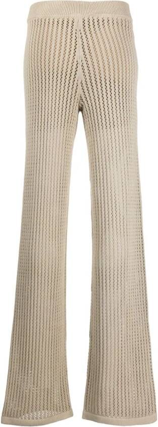 HUGO Straight broek Groen