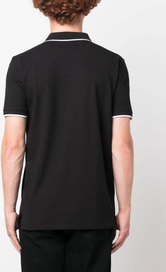 HUGO Poloshirt met logoprint Zwart