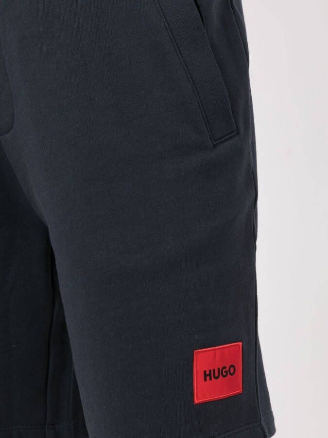 HUGO Shorts met trekkoord Blauw