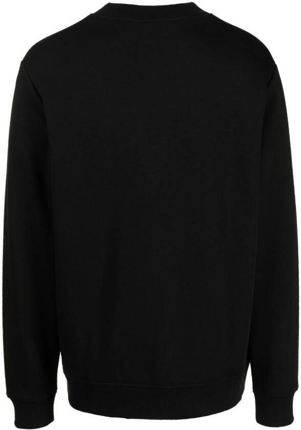HUGO Sweater met kettingkraag Zwart