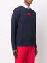 HUGO Sweater met logopatch Blauw - Thumbnail 3