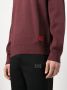 HUGO Sweater met logopatch Rood - Thumbnail 5