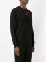 HUGO Sweater met logopatch Zwart - Thumbnail 3