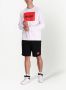 HUGO Sweater met logoprint Wit - Thumbnail 2