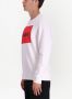 HUGO Sweater met logoprint Wit - Thumbnail 5