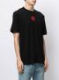 HUGO T-shirt met logopatch Zwart - Thumbnail 3