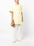 Huishan Zhang Bouclé jas Geel - Thumbnail 2
