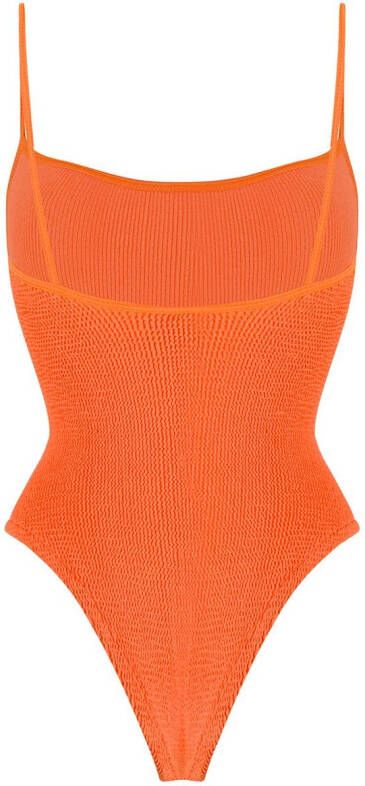 Hunza G Pamela Swim badpak Oranje