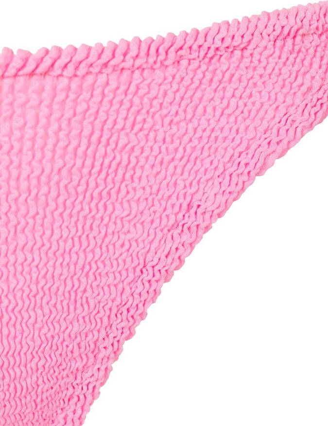Hunza G Gekreukte bikini Roze