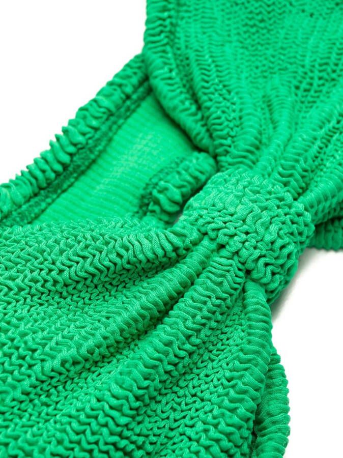 Hunza G Bandeau bikini Groen