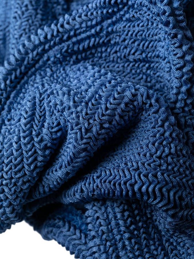 Hunza G Gekreukte bikini Blauw