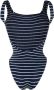 Hunza G Badpak met vierkante hals Blauw - Thumbnail 2