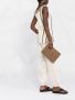 IBELIV Geweven clutch Bruin - Thumbnail 2