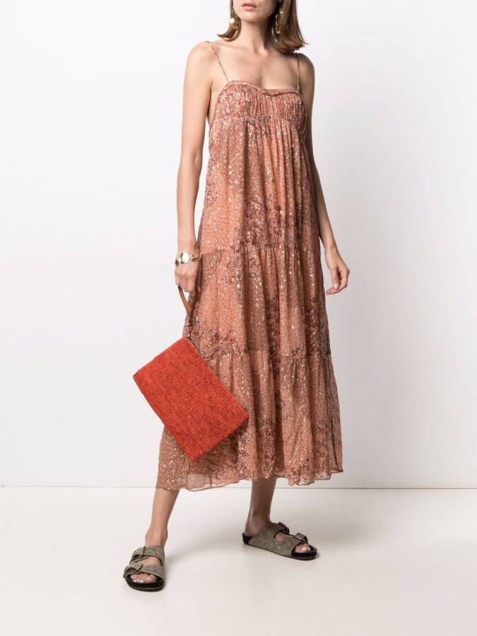 IBELIV Geweven clutch Oranje