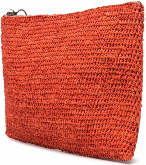 IBELIV Geweven clutch Oranje