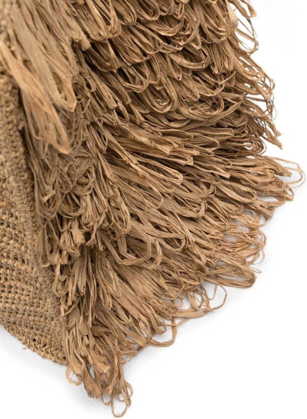 IBELIV Onja geweven draagtas Beige