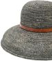 IBELIV Raffia zonnehoed Grijs - Thumbnail 2