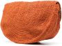 IBELIV Tiako raffia crossbodytas Oranje - Thumbnail 3