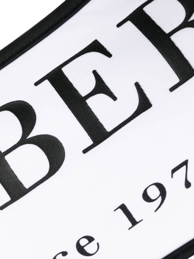 Iceberg Bikinitop met logoprint Wit